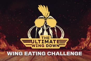 CHICKEN WING EATING CHALLENGE