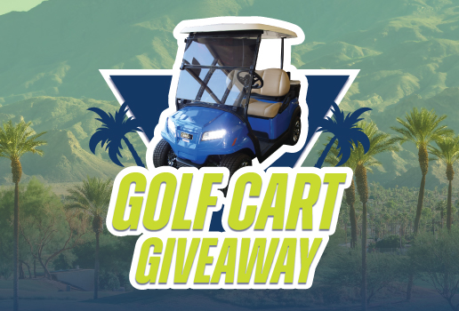 GOLF CART GIVEAWAY