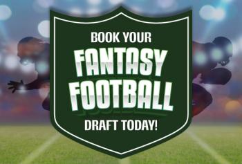 BOOK YOUR FANTASY FOOTBALL DRAFT TODAY
