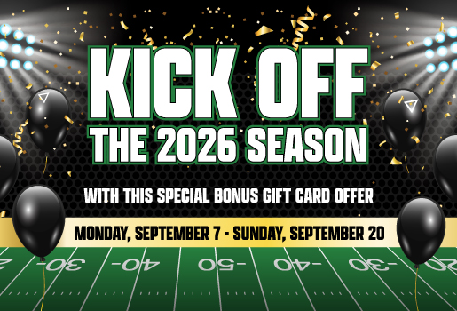 Gridiron and Gift Cards – 15% Bonus Offer